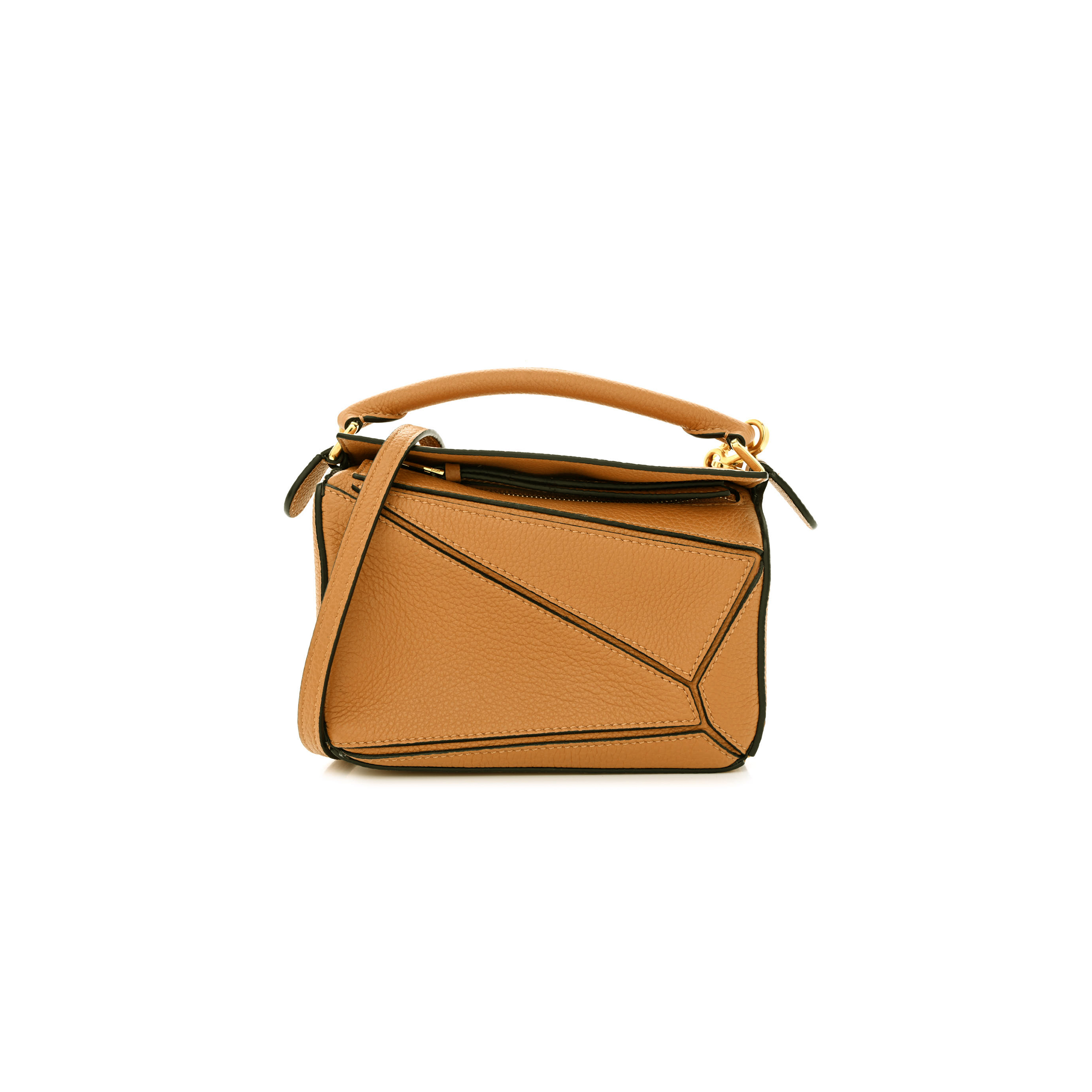 L0ew* mini puzzle bag in soft grained calfskin a510u95x37-3649 (18*12.5*8cm)